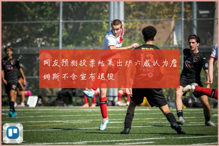 网友预测投票结果出炉六成认为詹姆斯不会宣布退役